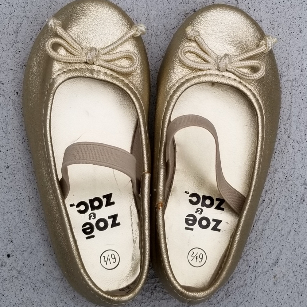 Golden  Sandals/Shoes size 6.5
